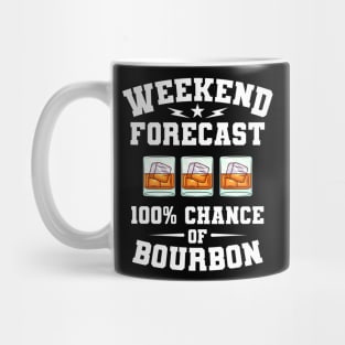 Weekly Forecast Weekend Bourbon Gift Mug